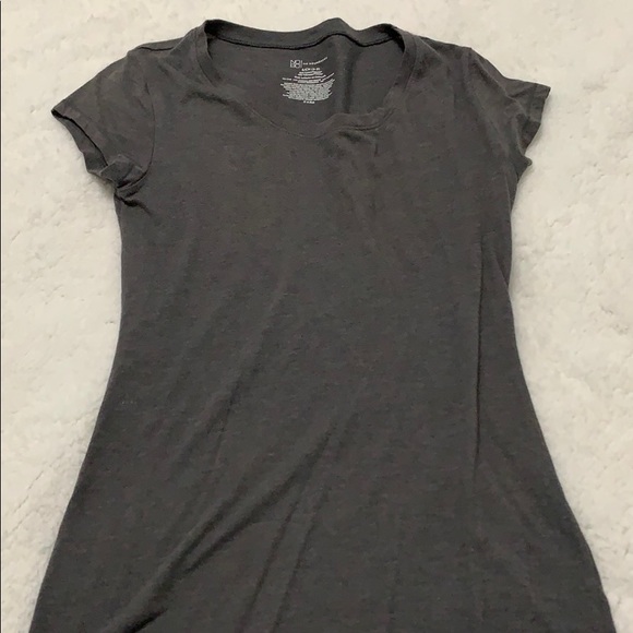 Basic grey fitted shirt - Picture 1 of 2